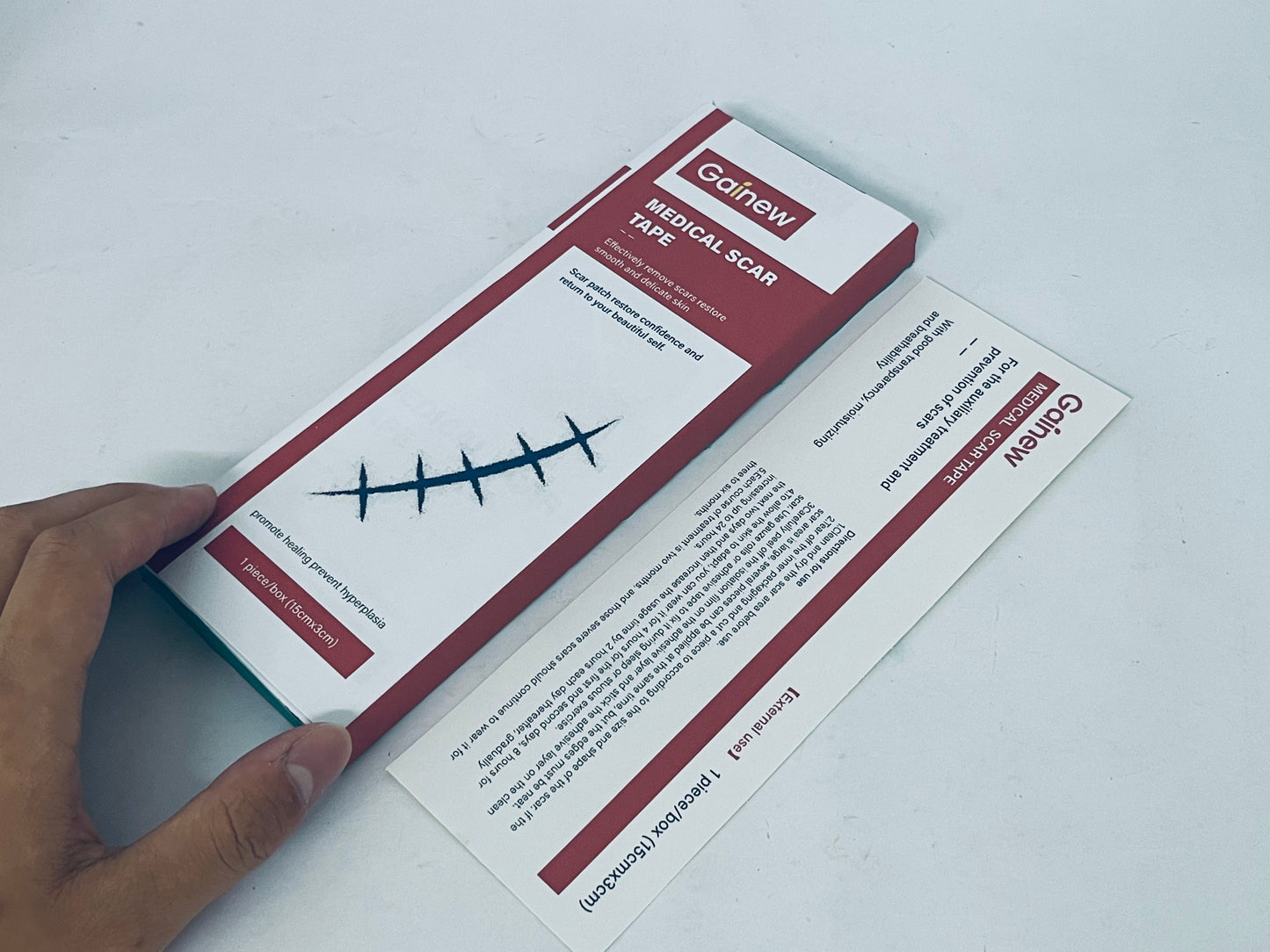 Gainew Medical Scar Tape - Effectively Remove Scars & Promote Healing, Restore Smooth Delicate Skin