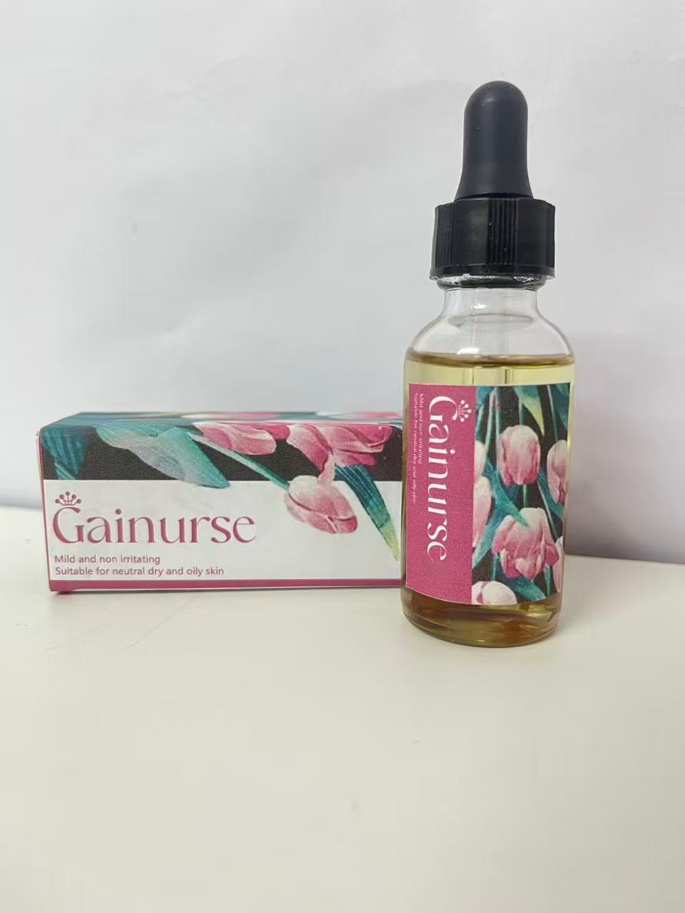 Gainurse Tulip Plant Extract Gentle Skincare Essential Oil - Multi-Skin Type Facial & Body Care Serum Oil