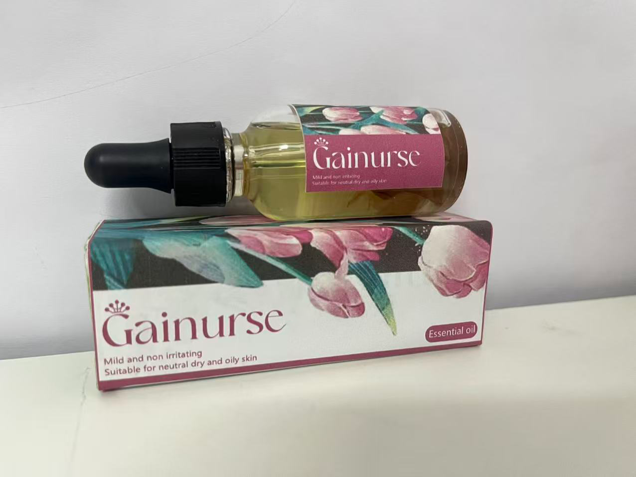 Gainurse Tulip Plant Extract Gentle Skincare Essential Oil - Multi-Skin Type Facial & Body Care Serum Oil