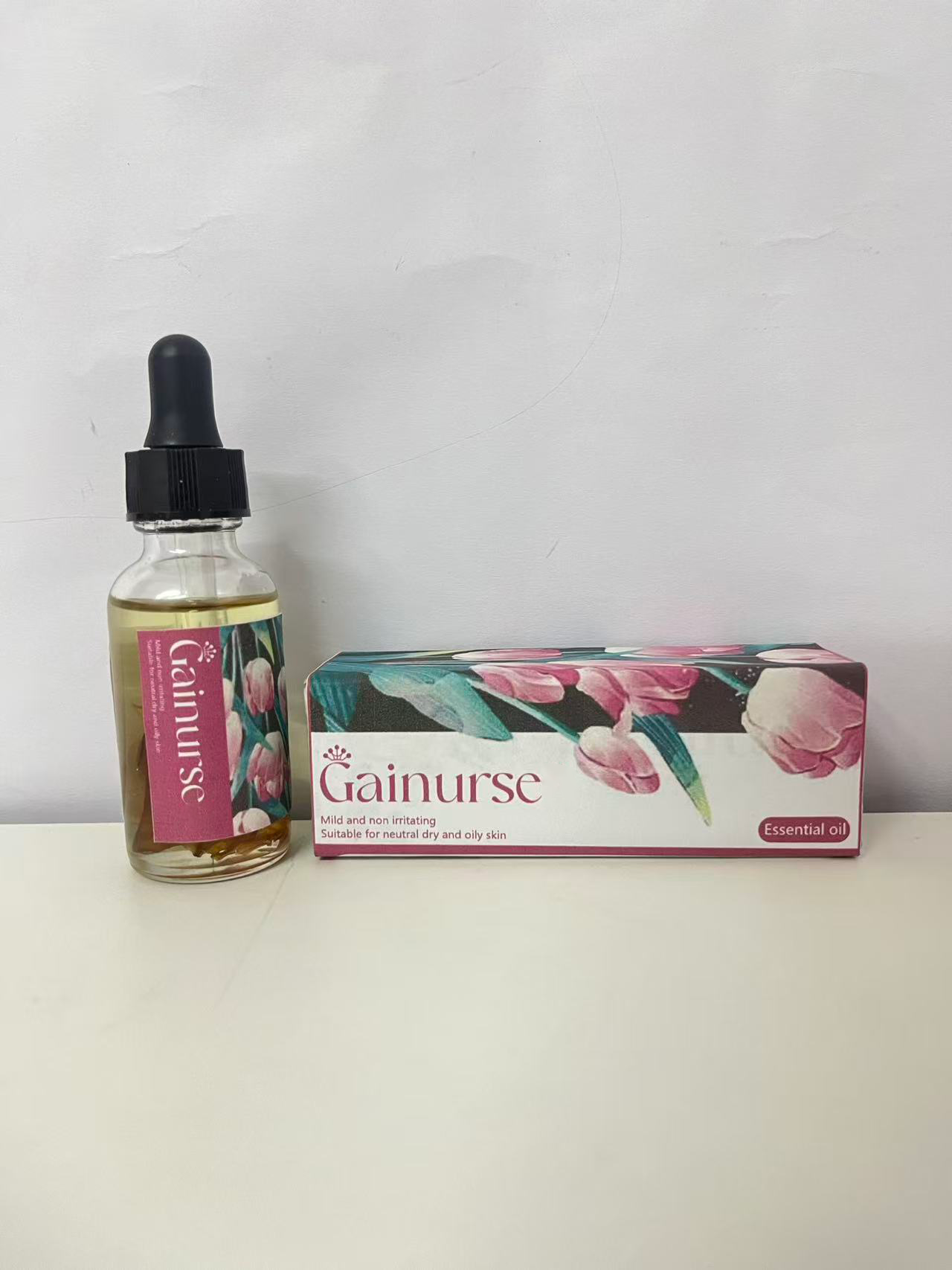 Gainurse Tulip Plant Extract Gentle Skincare Essential Oil - Multi-Skin Type Facial & Body Care Serum Oil