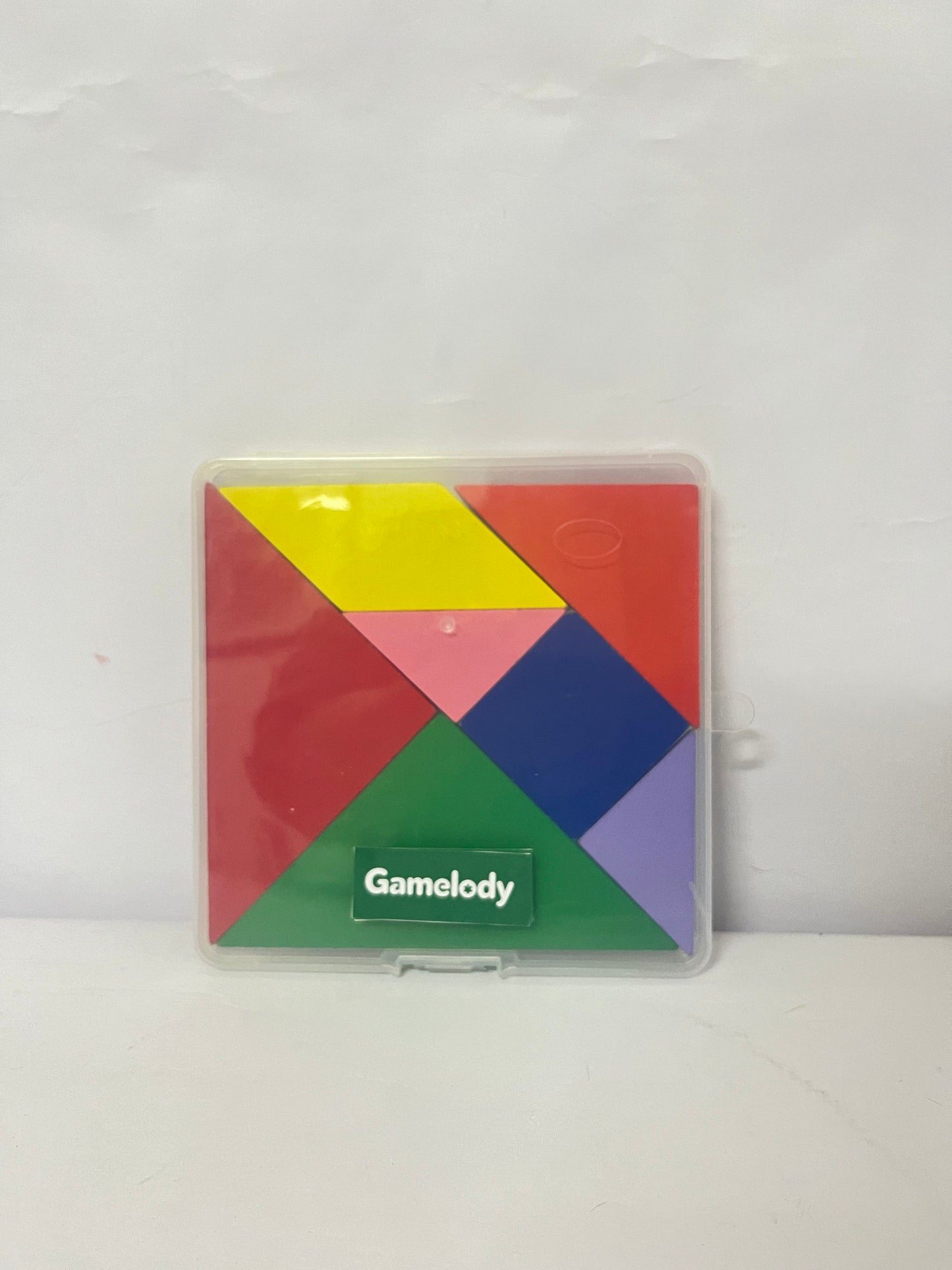 Gamelody Toy construction blocks Syhood Tangrams Puzzles for Students Party Favors Wooden Tangram Pattern Blocks Brain Logic Blocks for Manipulatives Games Educational Gifts and Party Favors(Classic)