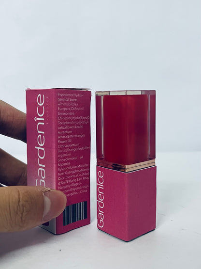 Gardenice Mineral Lipstick – Long-Lasting Natural Lip Color, Nourishing Mineral Wax Formula with Vitamin E & C, Sun-Protective, Non-Toxic, Paraben-Free, Cruelty-Free – Exposed