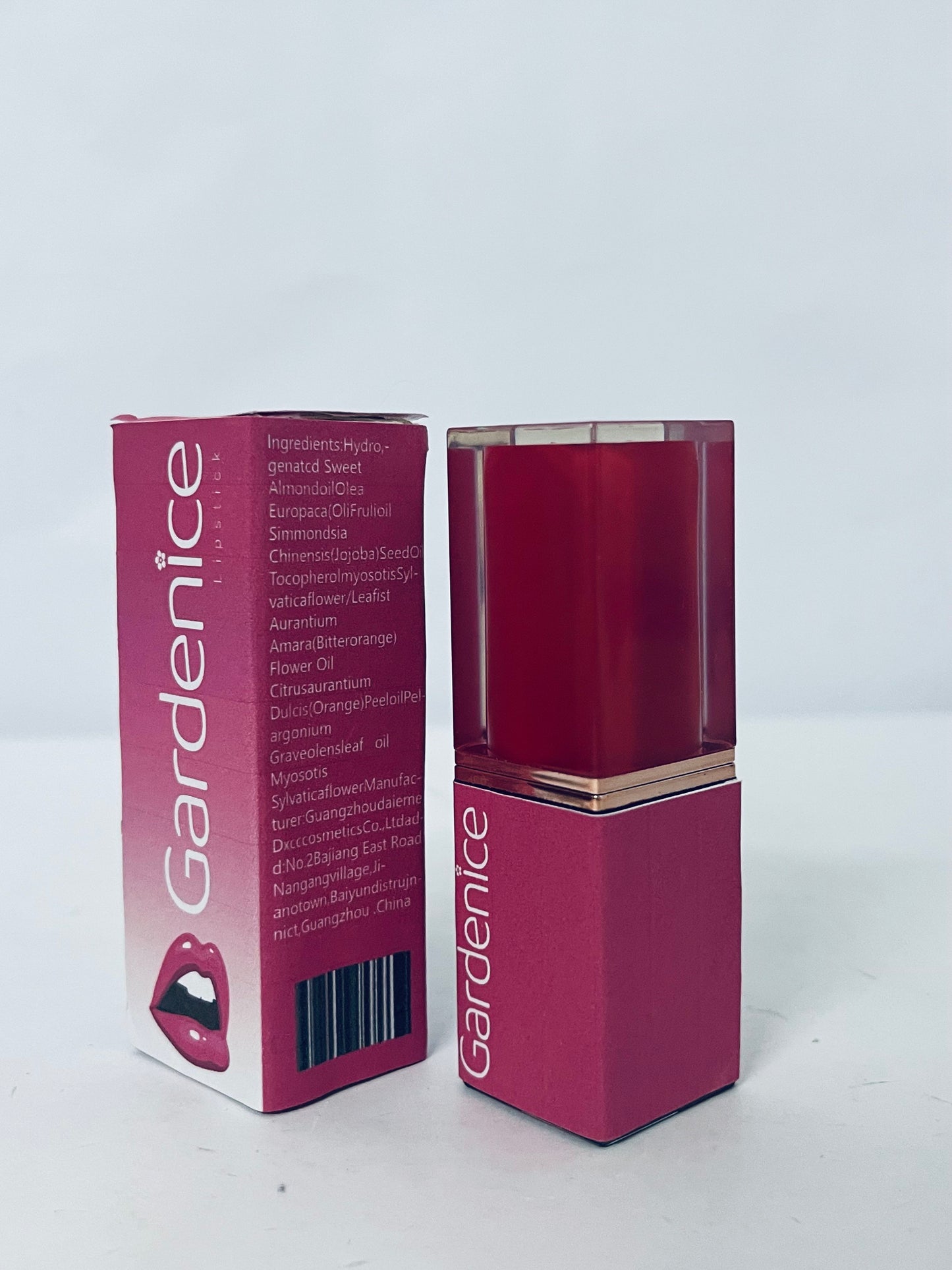 Gardenice Mineral Lipstick – Long-Lasting Natural Lip Color, Nourishing Mineral Wax Formula with Vitamin E & C, Sun-Protective, Non-Toxic, Paraben-Free, Cruelty-Free – Exposed