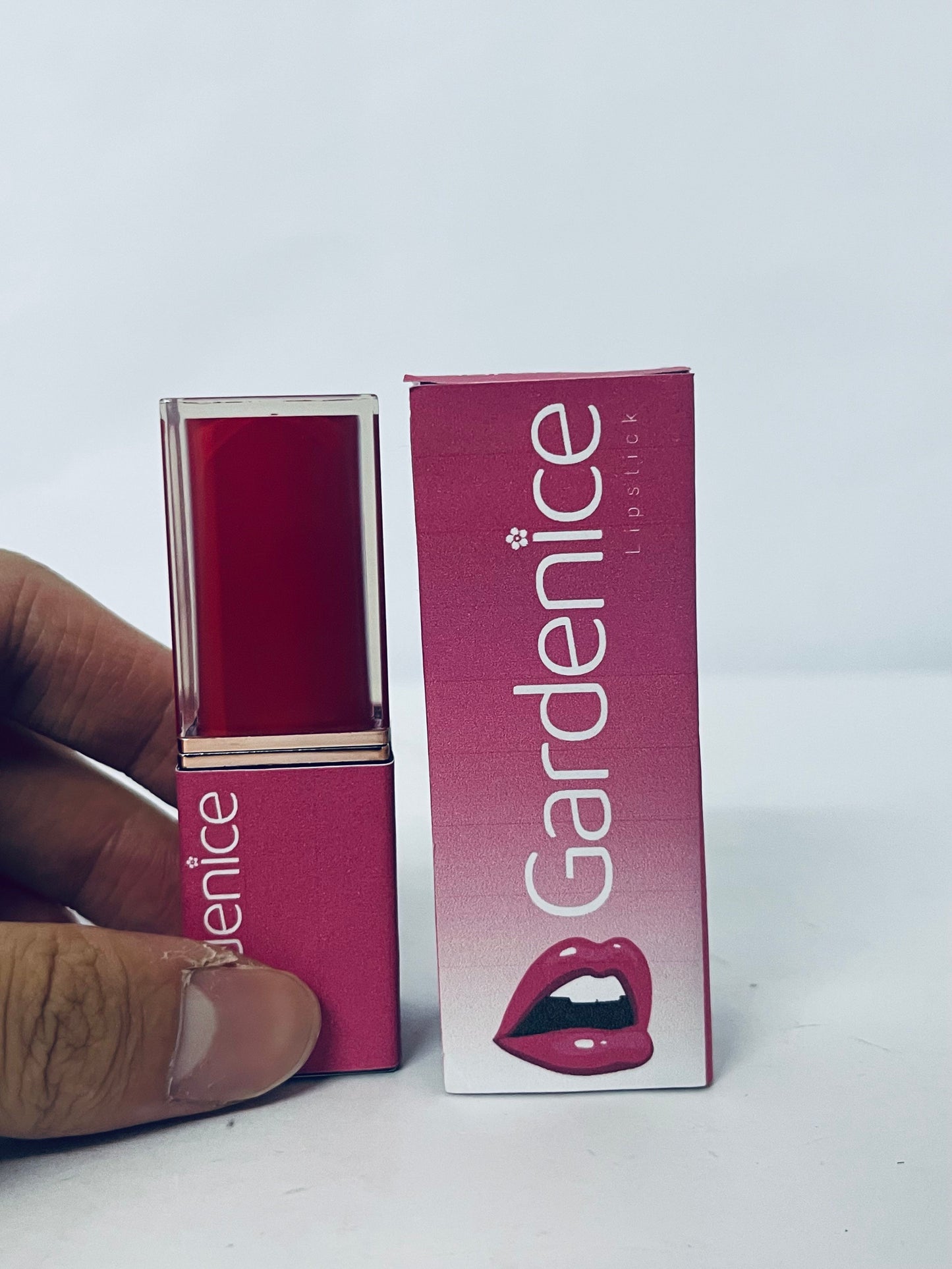Gardenice Mineral Lipstick – Long-Lasting Natural Lip Color, Nourishing Mineral Wax Formula with Vitamin E & C, Sun-Protective, Non-Toxic, Paraben-Free, Cruelty-Free – Exposed
