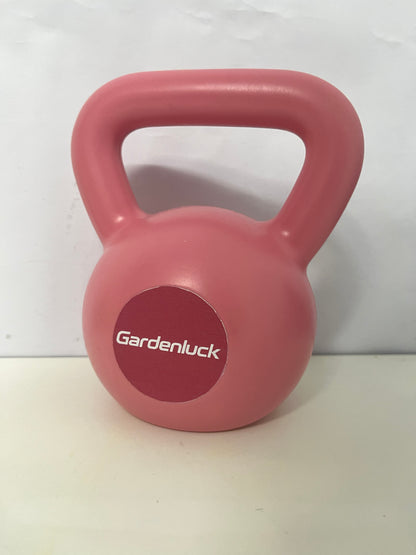 [Gardenluck Kettlebells]- Color Coated 1Kg Kettlebell - Home Fitness Dumbbell for Women
