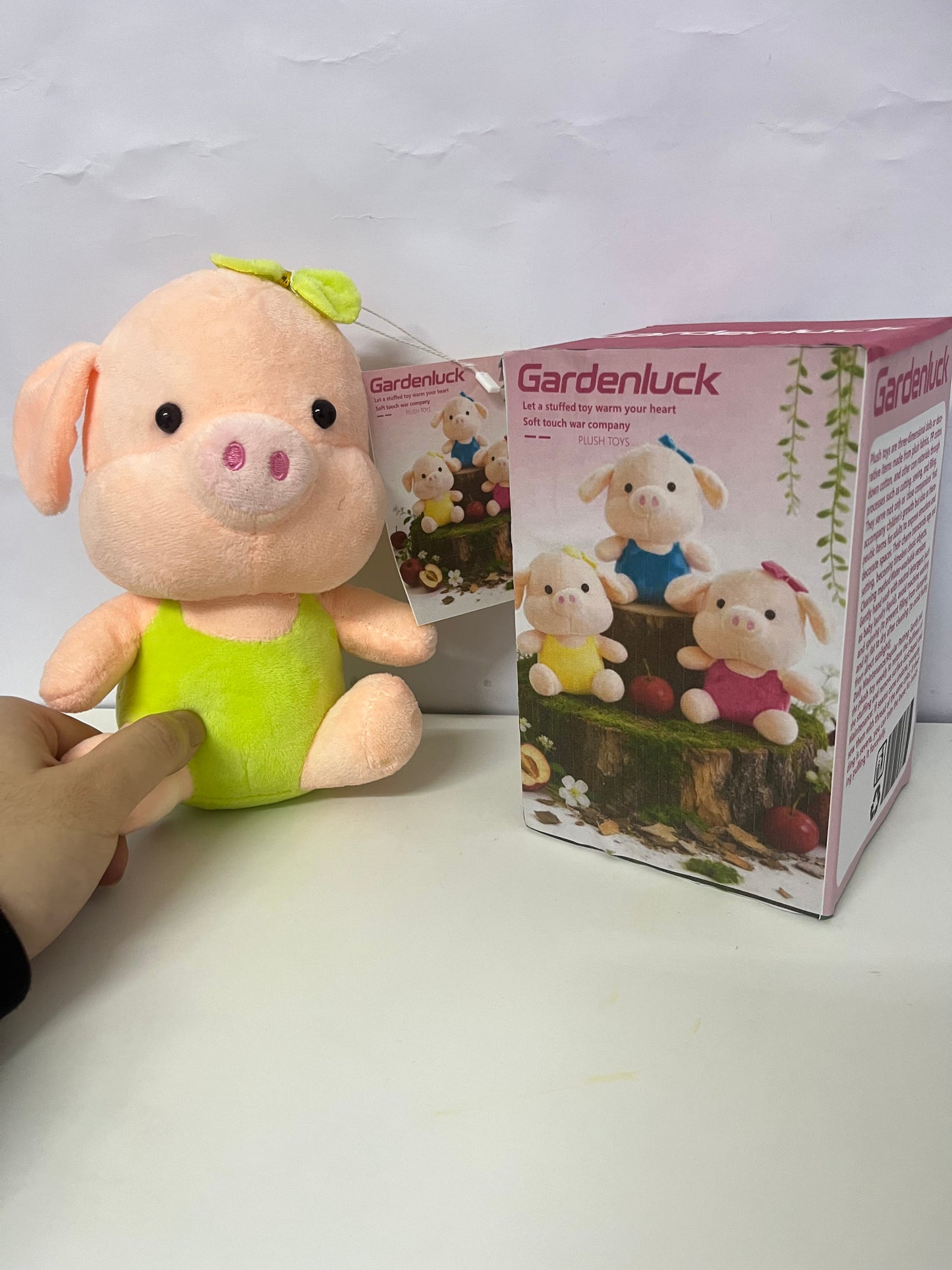 [Gardenluck Plush toys]-Cute Pig Plush Toy - Healing Stuffed Doll Pillow