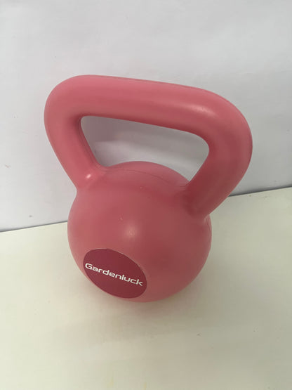 [Gardenluck Kettlebells]- Color Coated 1Kg Kettlebell - Home Fitness Dumbbell for Women