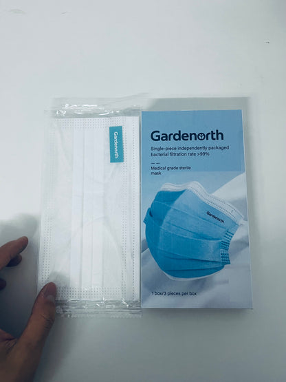 【Gardenorth Medical Grade Sterile Mask】—— Reliable Protection for Daily Safety