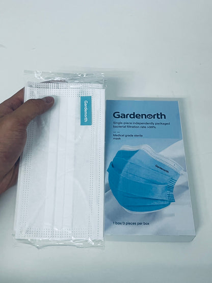 【Gardenorth Medical Grade Sterile Mask】—— Reliable Protection for Daily Safety