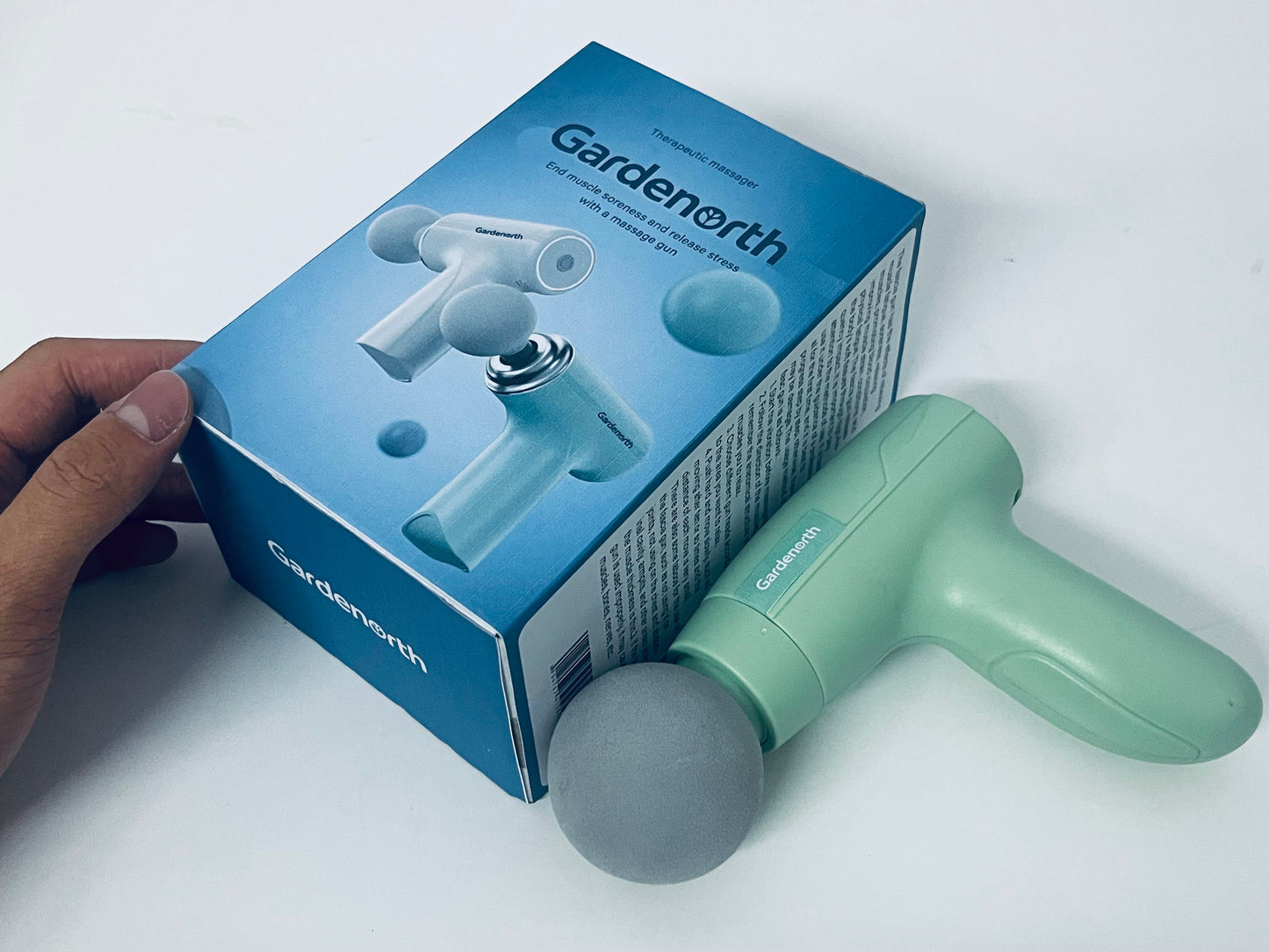 【Gardenorth Massage Gun】—— Relieve Soreness & Release Stress