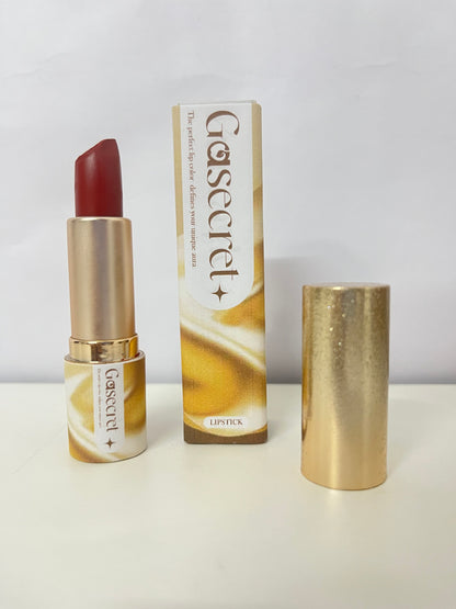 Gasecret Warm Brown Red Velvet Texture Lipstick - Long-Lasting Whitening Matte Lipstick