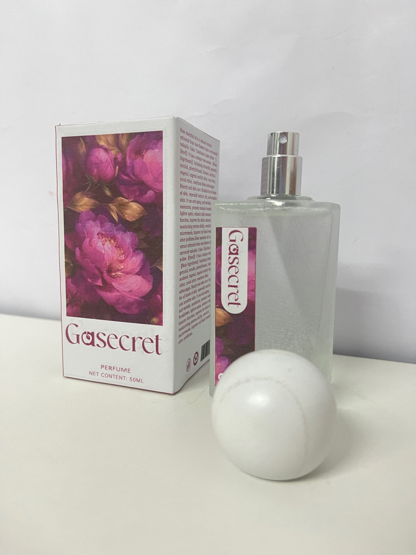 Gasecret Rich Floral Women's Perfume - 50ML Romantic Floral Eau de Toilette