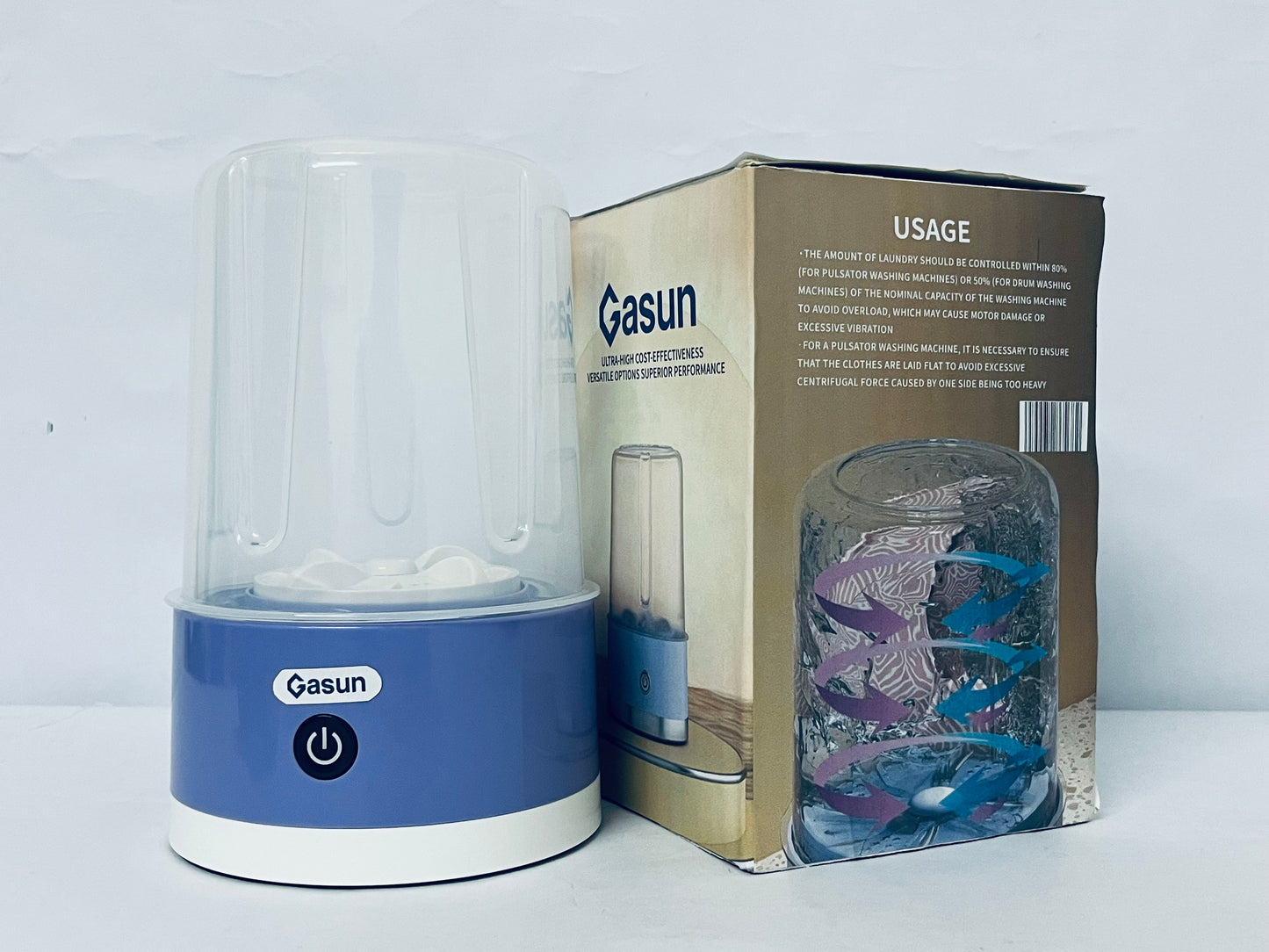Gasun Mini Portable Washing Machine Ideal for Underwear, Socks, Baby Clothes