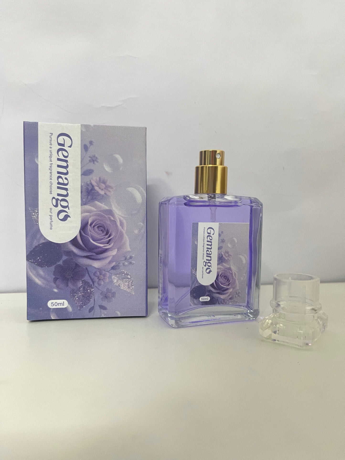 Gemango Purple Rose Fragrance Perfume An Elegant & Healing Ambient Scent