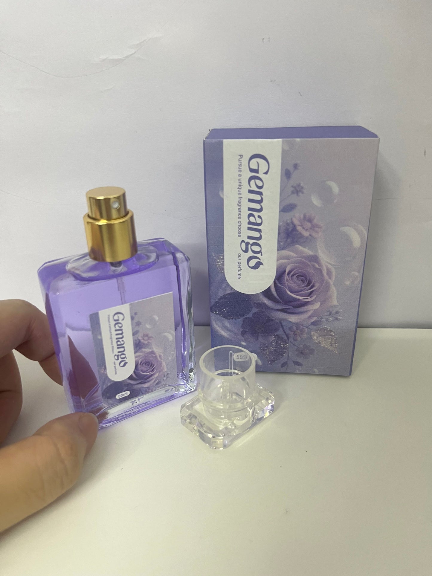 Gemango Purple Rose Fragrance Perfume An Elegant & Healing Ambient Scent