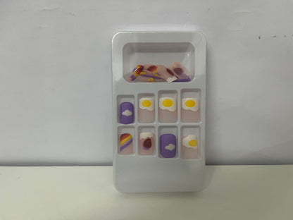 Genetichic Cute Fun Fake Nails Exquisite Item for Fingertip Lovely Atmosphere
