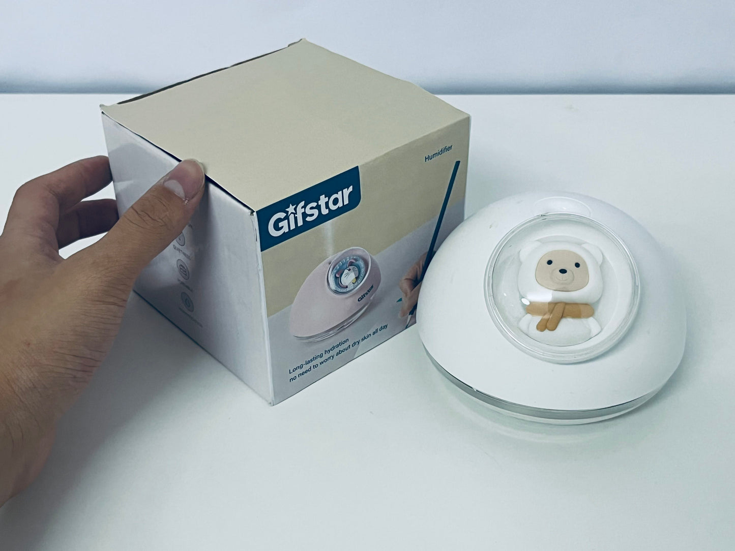Gifstar Cute Pet Desktop Humidifier Long-Lasting Hydration Quiet Humidification A Moist Companion for Home and Office