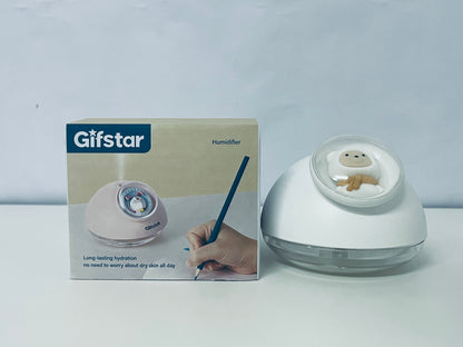 Gifstar Cute Pet Desktop Humidifier Long-Lasting Hydration Quiet Humidification A Moist Companion for Home and Office