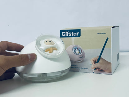 Gifstar Cute Pet Desktop Humidifier Long-Lasting Hydration Quiet Humidification A Moist Companion for Home and Office