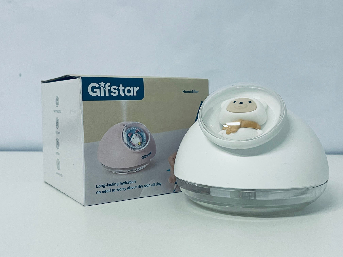 Gifstar Cute Pet Desktop Humidifier Long-Lasting Hydration Quiet Humidification A Moist Companion for Home and Office