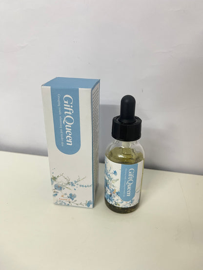 GiftQueen Floral Essential Oil, Brightening & Tendering Skin, Plant-Extracted, Dropper Design, Aromatic Care Oil