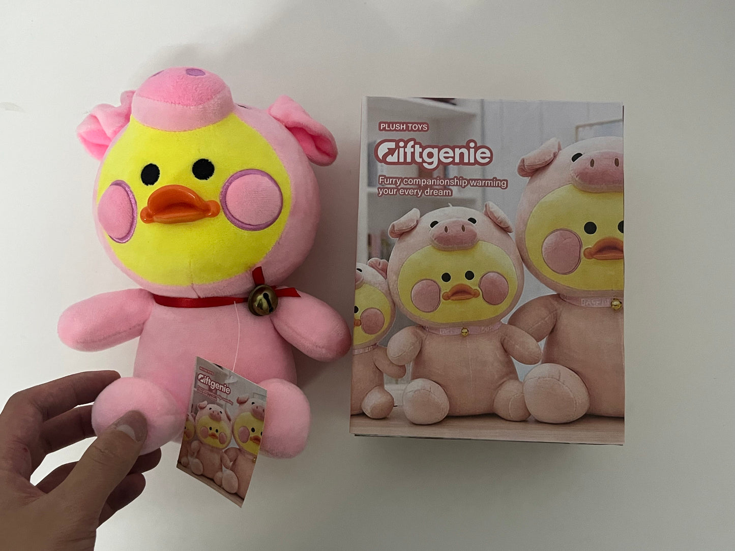 【Giftgenie Pig-Duck Plush Toy】——Warm Furry Companion for Comfort & Joy