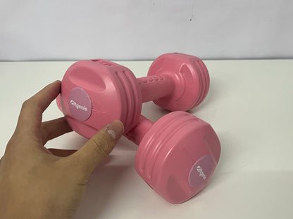 【Giftgenie Pink Dumbbells】——Stylish & Practical Fitness Companion for Home Workouts
