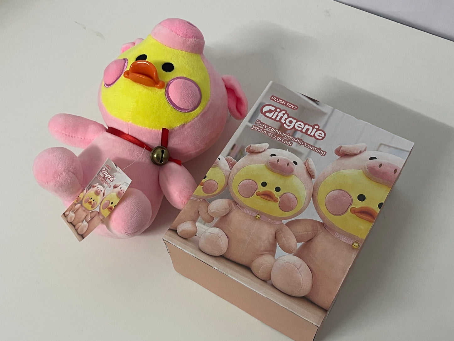 【Giftgenie Pig-Duck Plush Toy】——Warm Furry Companion for Comfort & Joy