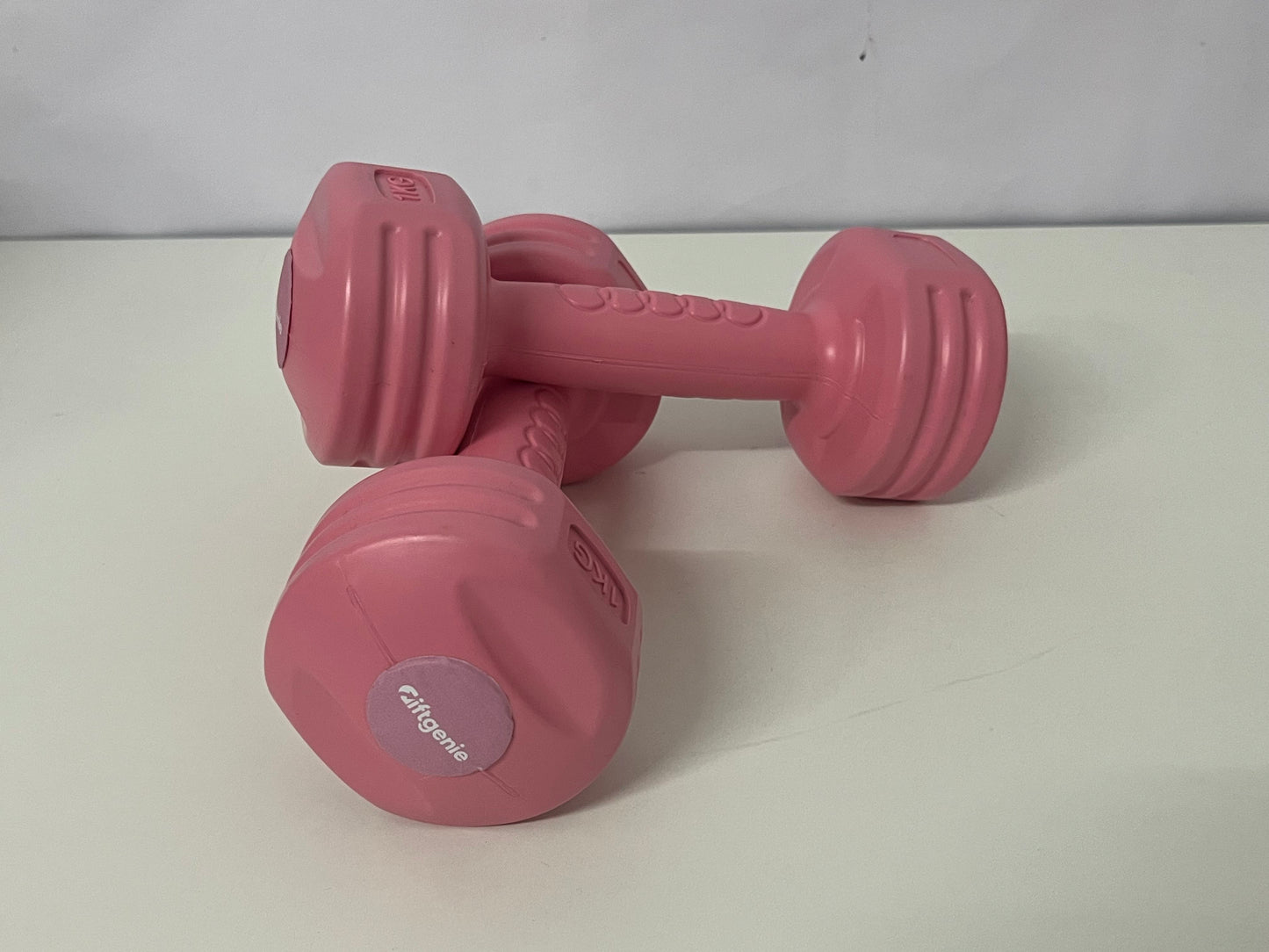 【Giftgenie Pink Dumbbells】——Stylish & Practical Fitness Companion for Home Workouts