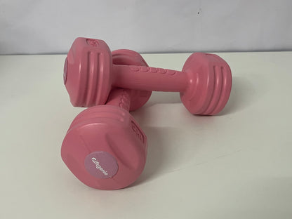 【Giftgenie Pink Dumbbells】——Stylish & Practical Fitness Companion for Home Workouts