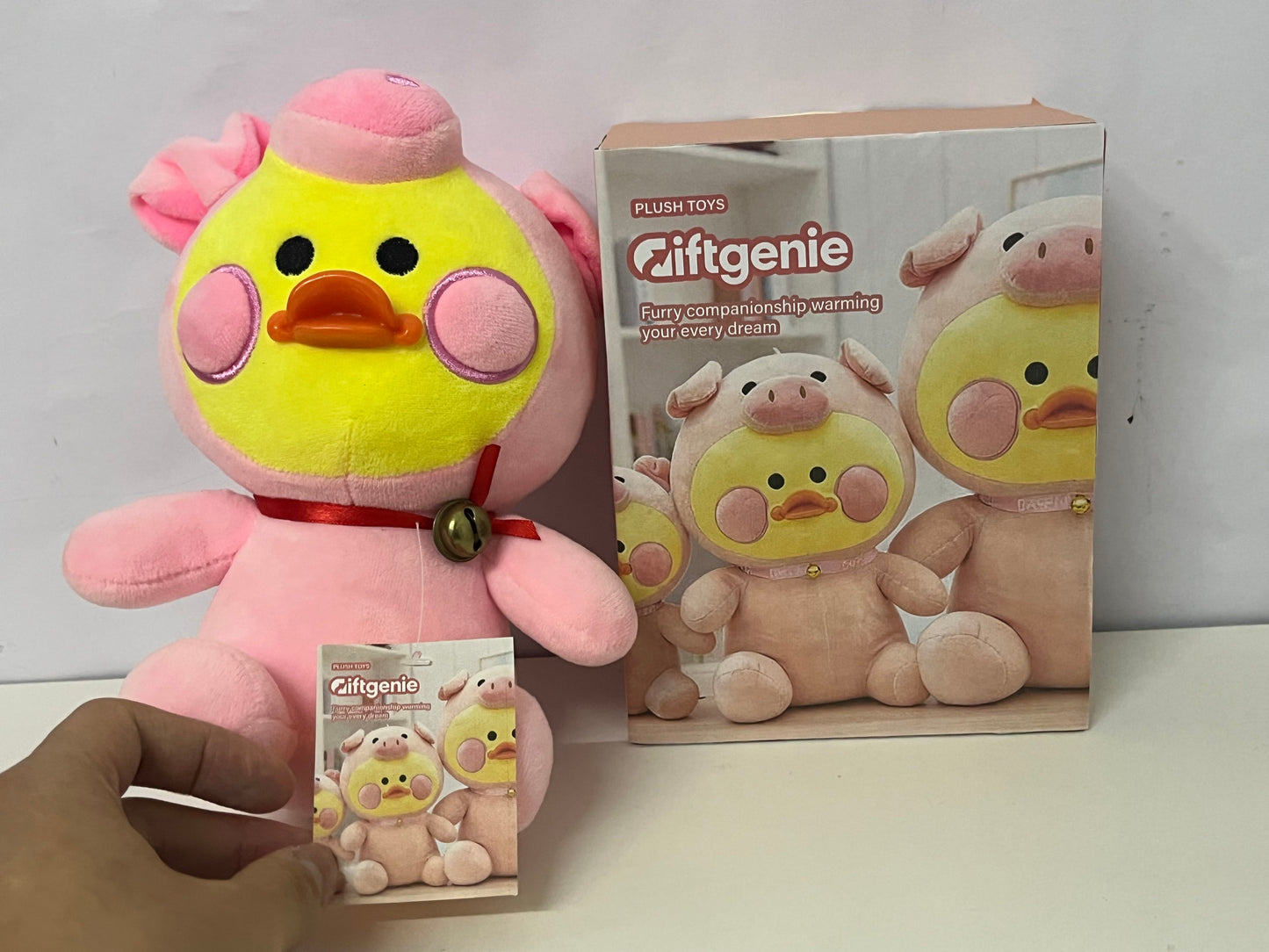 【Giftgenie Pig-Duck Plush Toy】——Warm Furry Companion for Comfort & Joy