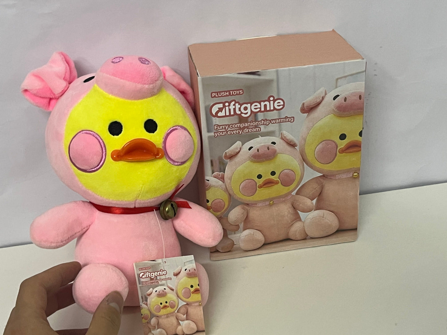【Giftgenie Pig-Duck Plush Toy】——Warm Furry Companion for Comfort & Joy