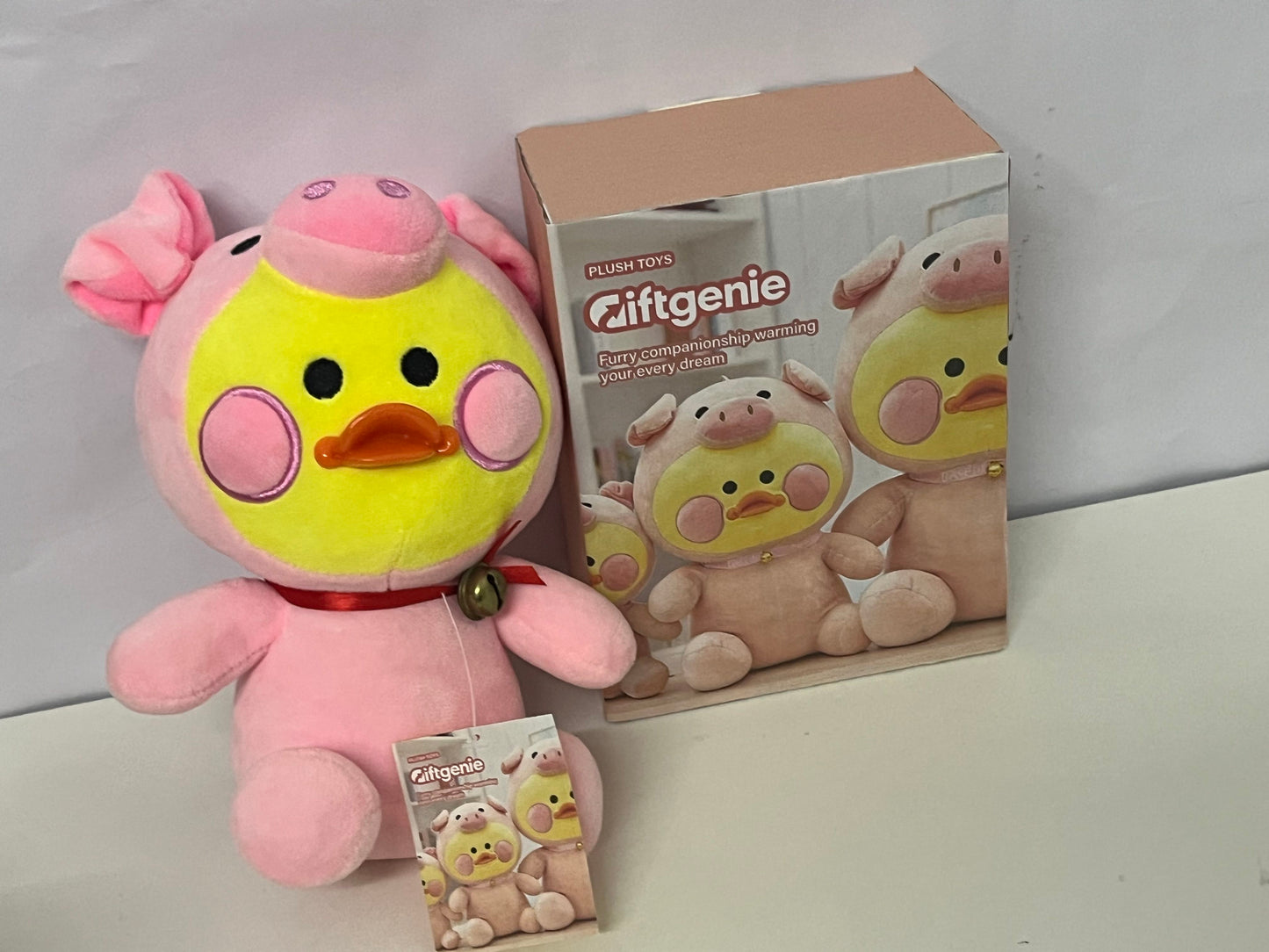 【Giftgenie Pig-Duck Plush Toy】——Warm Furry Companion for Comfort & Joy