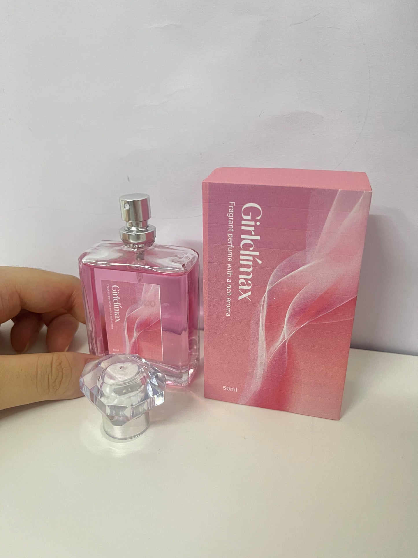 【Girlclimax Pink Fragrance Perfume】——Delicate Scent for Daily Elegance