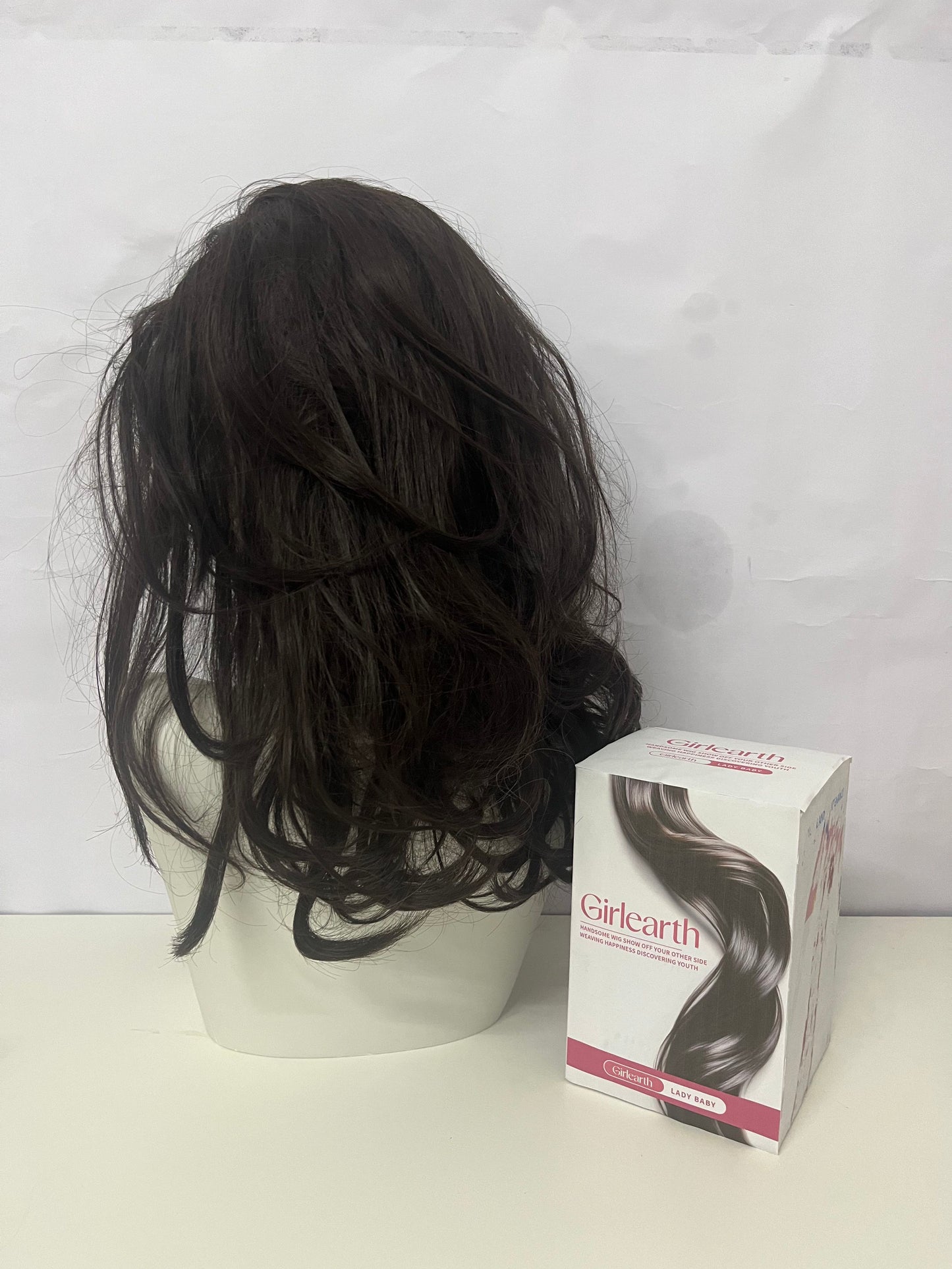 【Girlearth Long Brown Wig】—— Versatile Styling Accessory for Effortless Looks