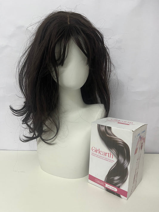 【Girlearth Long Brown Wig】—— Versatile Styling Accessory for Effortless Looks