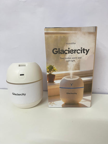 [Glaciercity Humidifiers]——Mini Humidifier - Silent High Mist Desktop Hydration Device
