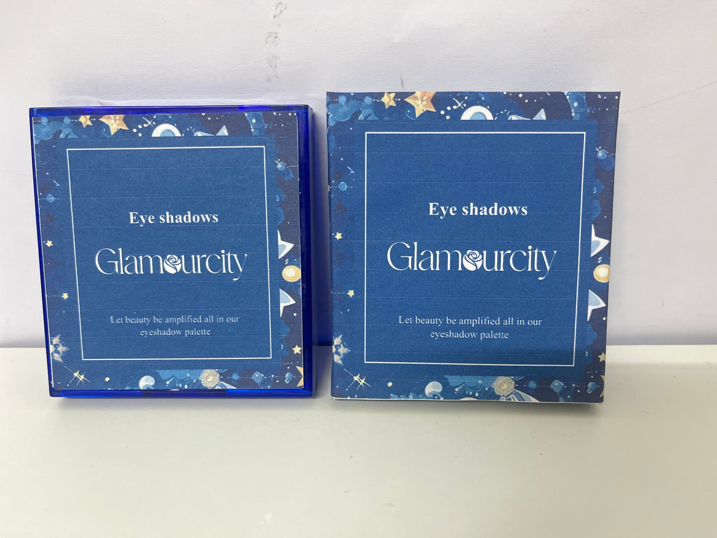 【Glamourcity Starry Blue Eyeshadow Palette】—— Bold, Versatile Shades for Mesmerizing Eye Looks