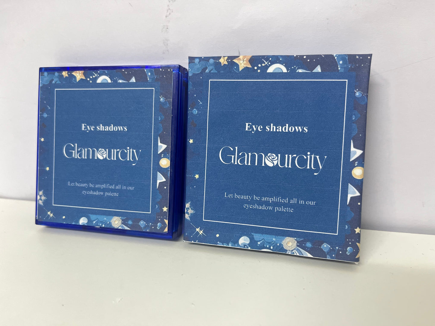【Glamourcity Starry Blue Eyeshadow Palette】—— Bold, Versatile Shades for Mesmerizing Eye Looks