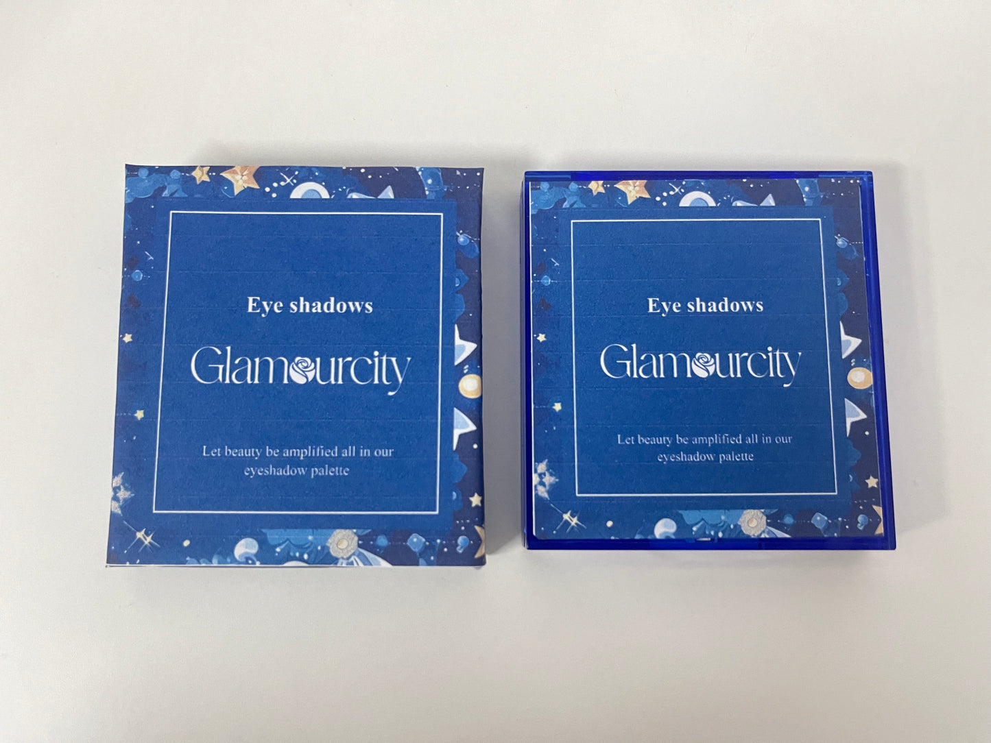 【Glamourcity Starry Blue Eyeshadow Palette】—— Bold, Versatile Shades for Mesmerizing Eye Looks