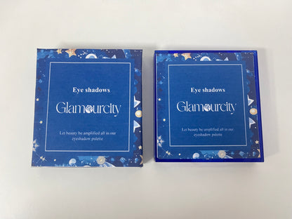 【Glamourcity Starry Blue Eyeshadow Palette】—— Bold, Versatile Shades for Mesmerizing Eye Looks
