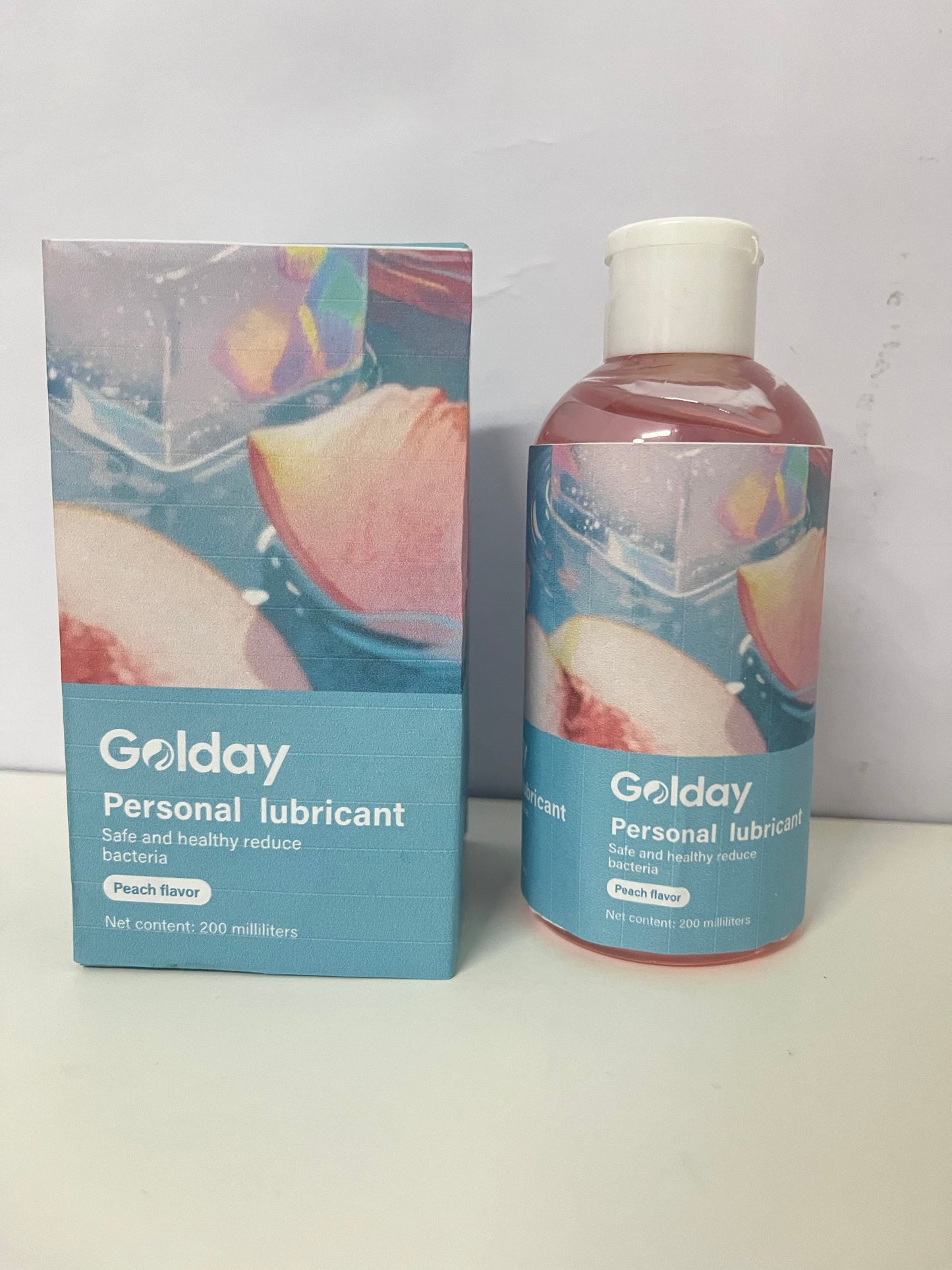 Golday peach Flavor Personal Lubricant: Intimate Care Good Combining Comfort and Health