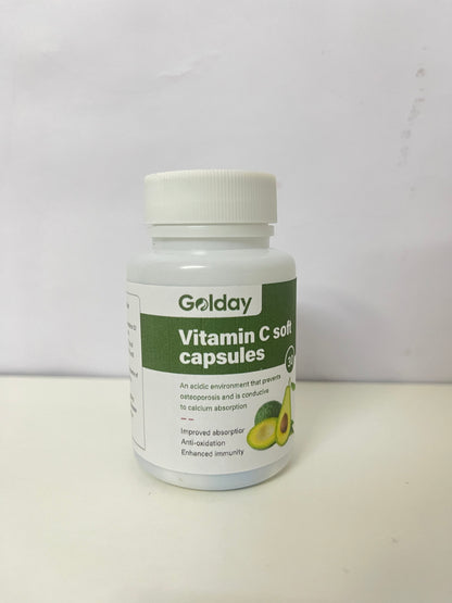 【Golday Vitamin C Soft Capsules】—— Immunity & Antioxidant Support with Avocado Extract
