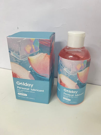 Golday peach Flavor Personal Lubricant: Intimate Care Good Combining Comfort and Health