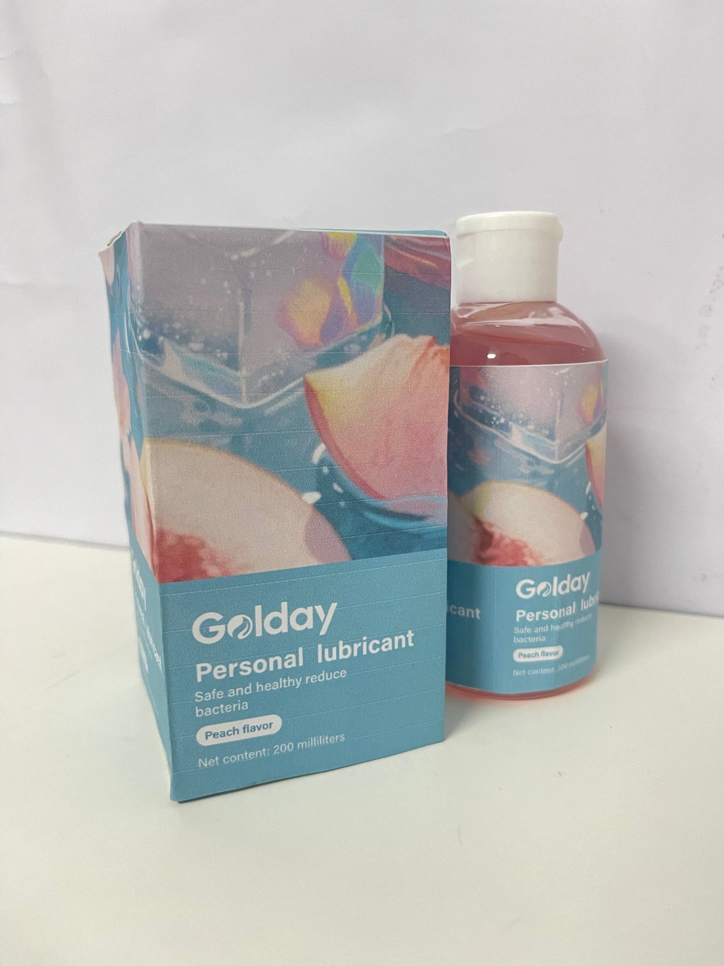Golday peach Flavor Personal Lubricant: Intimate Care Good Combining Comfort and Health