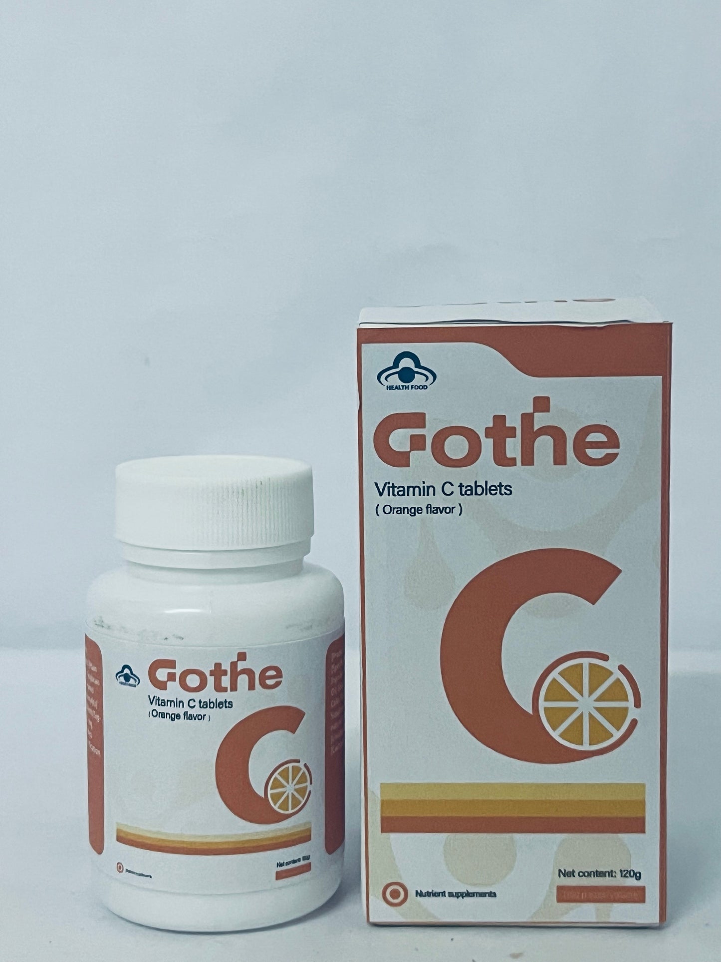 Gothe Vitamin C tablets (Orange flavor) - Revitalize Health with New Vitality