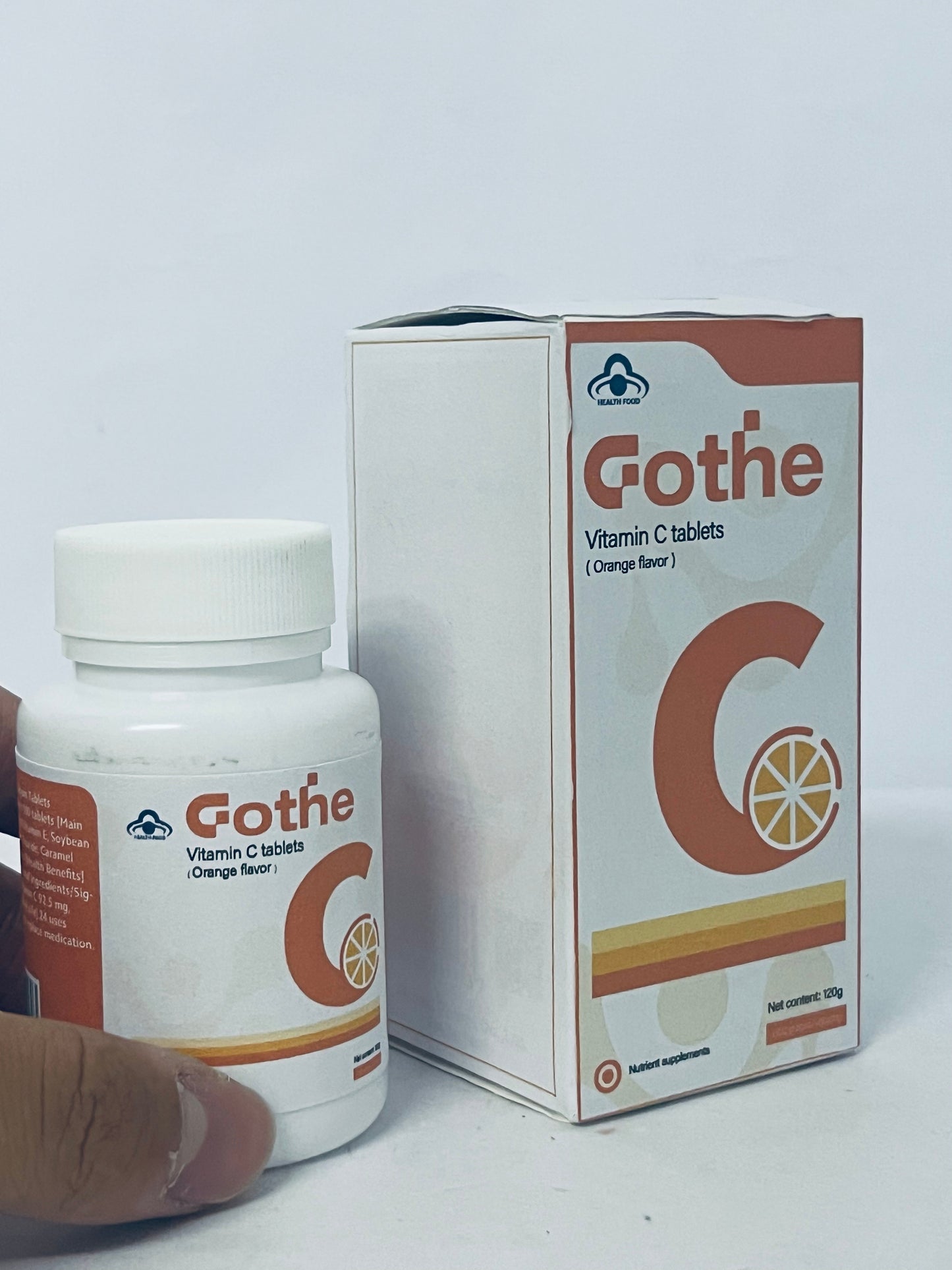 Gothe Vitamin C tablets (Orange flavor) - Revitalize Health with New Vitality