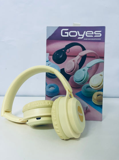 Goyes Macaron Over-Ear Bluetooth Headphones Stylish Streetwear Immersive Sound A Multi-Scene Audio-Visual Entertainment Companion