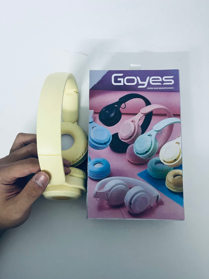 Goyes Macaron Over-Ear Bluetooth Headphones Stylish Streetwear Immersive Sound A Multi-Scene Audio-Visual Entertainment Companion