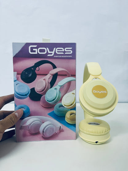 Goyes Macaron Over-Ear Bluetooth Headphones Stylish Streetwear Immersive Sound A Multi-Scene Audio-Visual Entertainment Companion